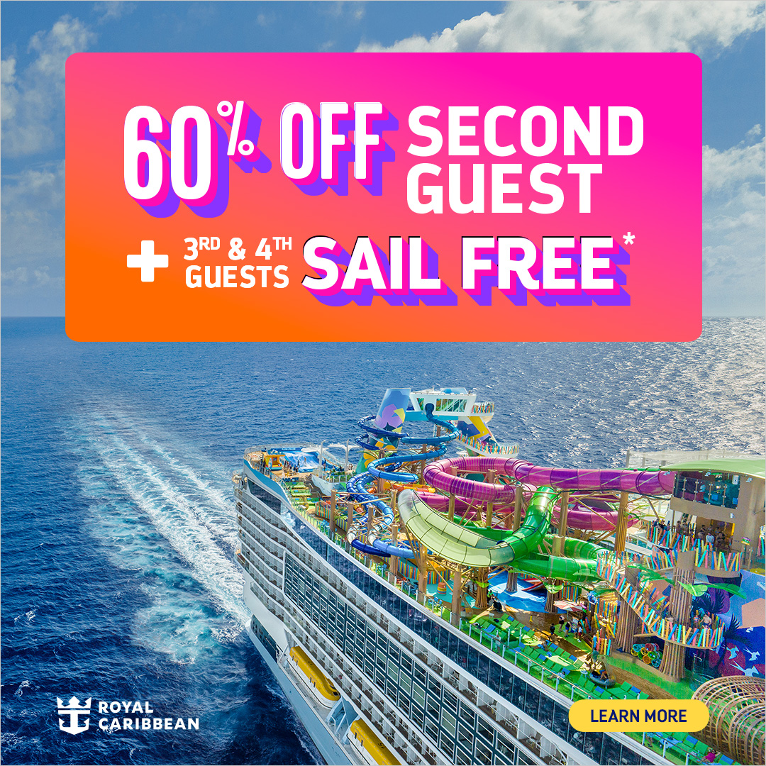 Royal Caribbean cruise ship promotion